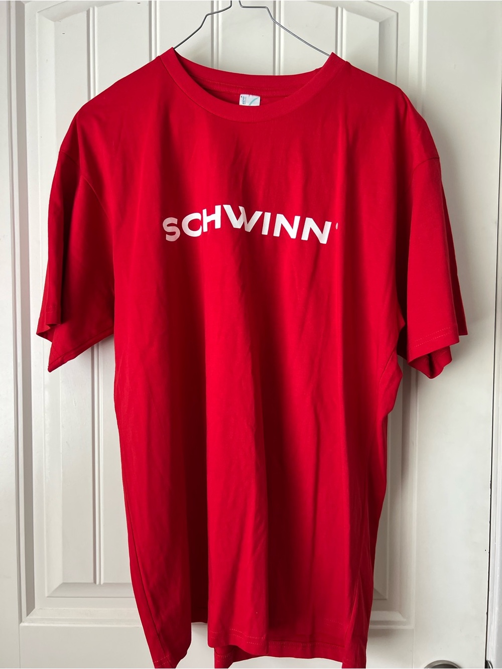 Schwinn Red T-Shirt with White Logo